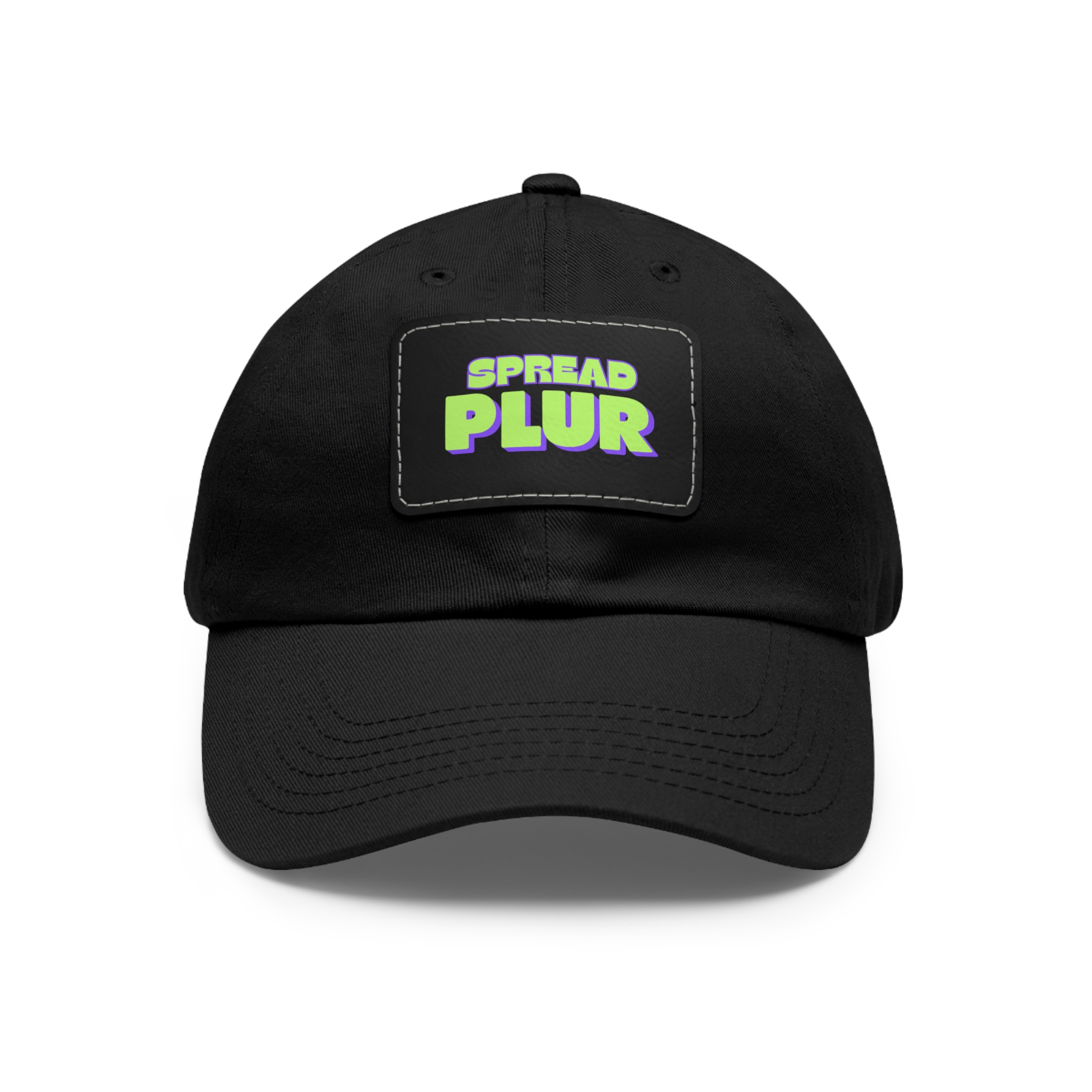 Spread PLUR Hat with Leather Patch